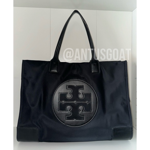 TORY BURCH ELLA TOTE BLACK - Picture 5 of 11